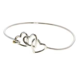 TIFFANY 18k Gold Heart Bracelet